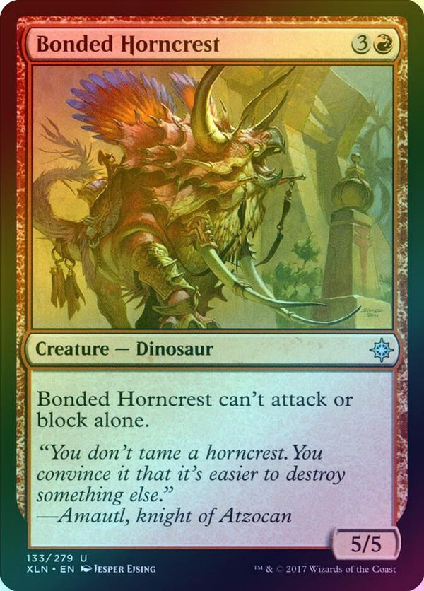 Bonded Horncrest (Foil) (XLN)