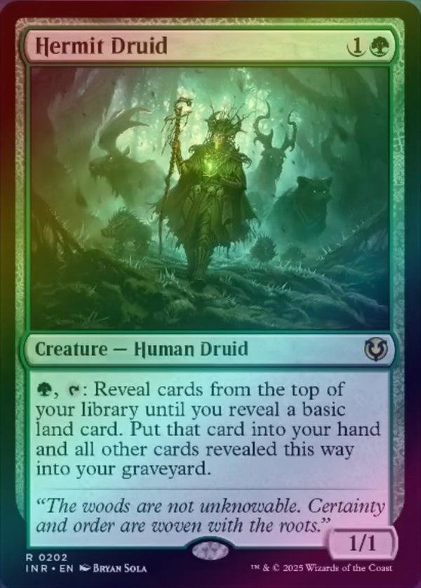Hermit Druid (Foil) (INR)