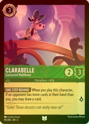 Clarabelle (Contented Wallflower) - 90/204 - Uncommon (Foil)