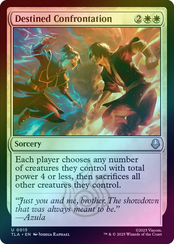 Destined Confrontation (Foil) (TLA)