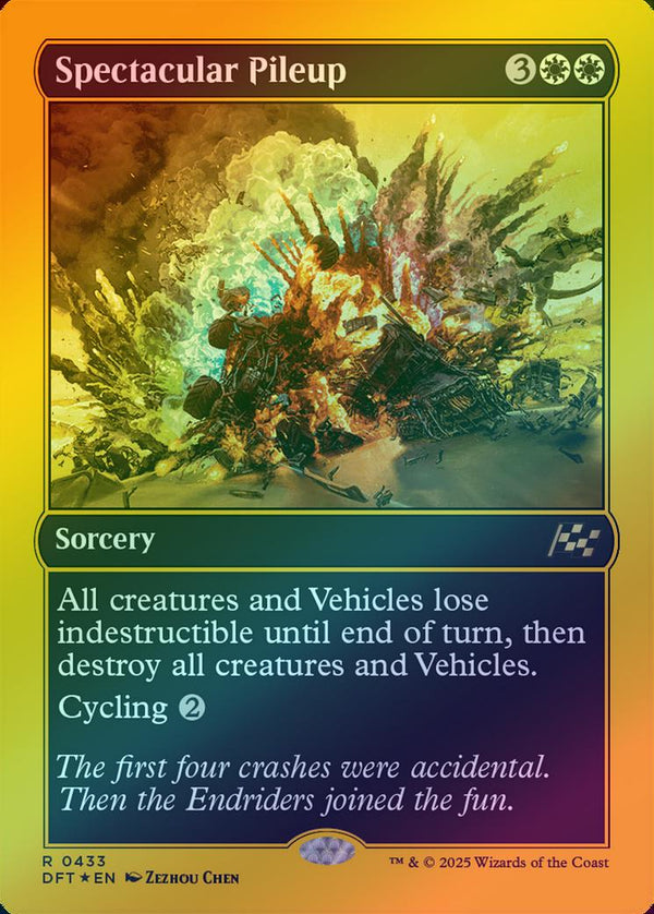 Spectacular Pileup (First-Place Foil) (DFT)