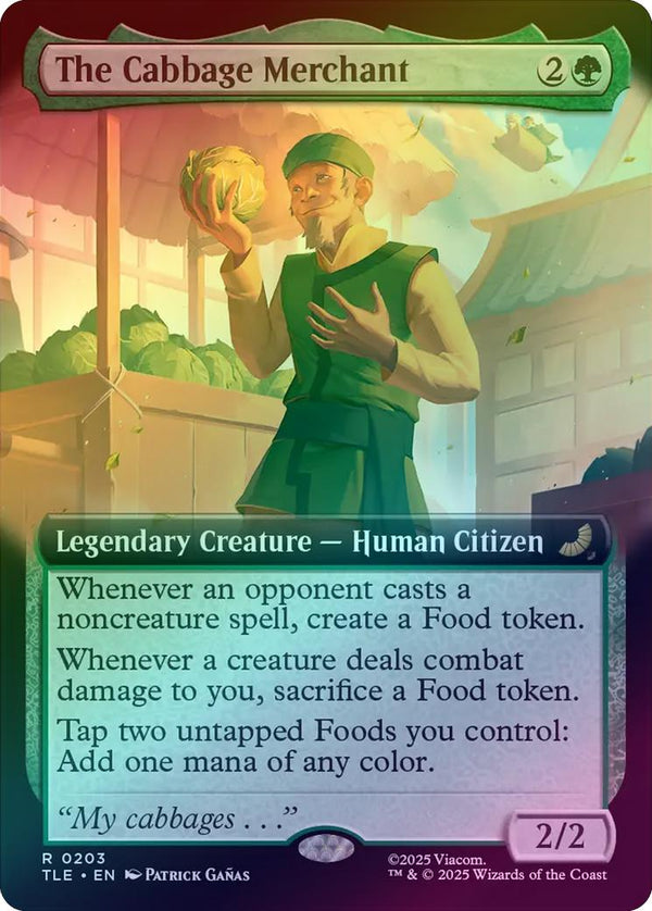 The Cabbage Merchant - Extended Art (Foil) (TLE)