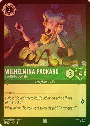 Wilhelmina Packard (The Radio Operator) - 85/204 - Common (Foil)