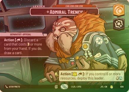 Admiral Trench - Chk-chk-chk-chk (Showcase) - 1010 - Rare (Foil)