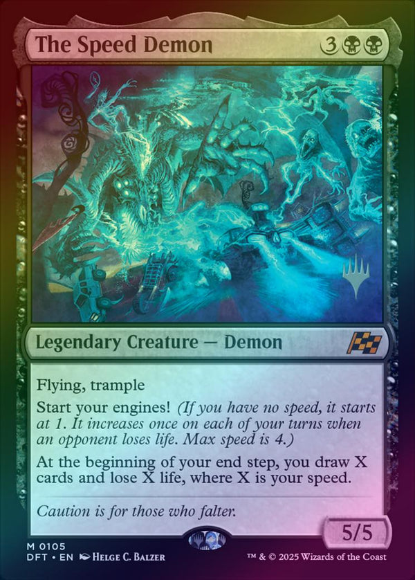 The Speed Demon - Promo Pack (Foil) (PDFT)
