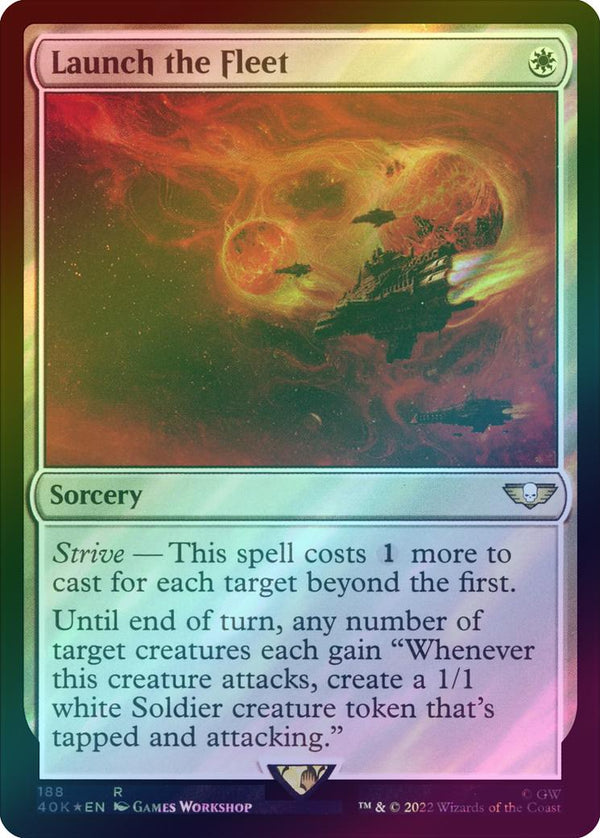 Launch the Fleet (Surge Foil) (40K)