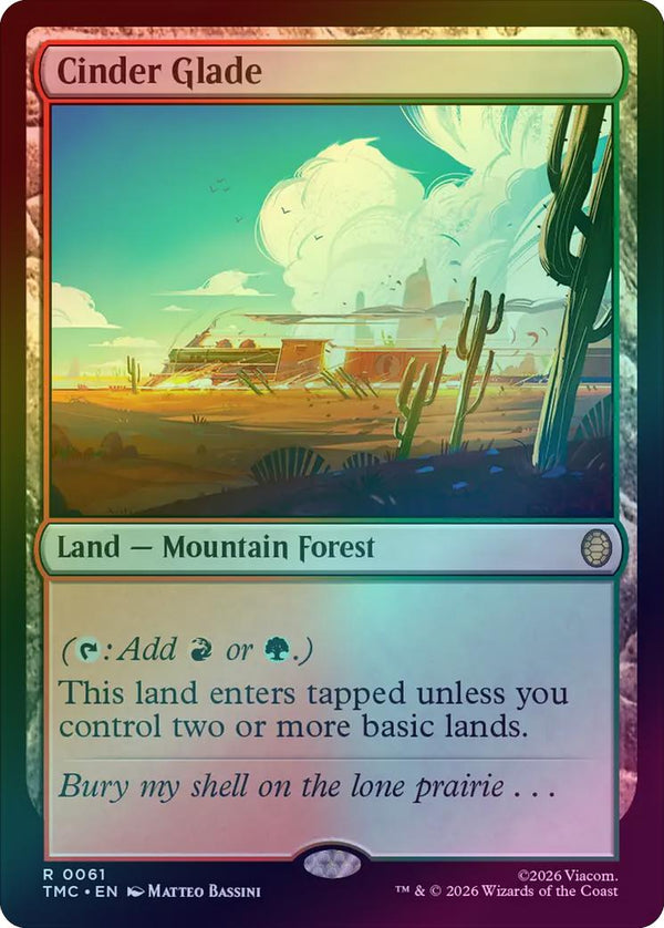 Cinder Glade (Surge Foil) (TMC)