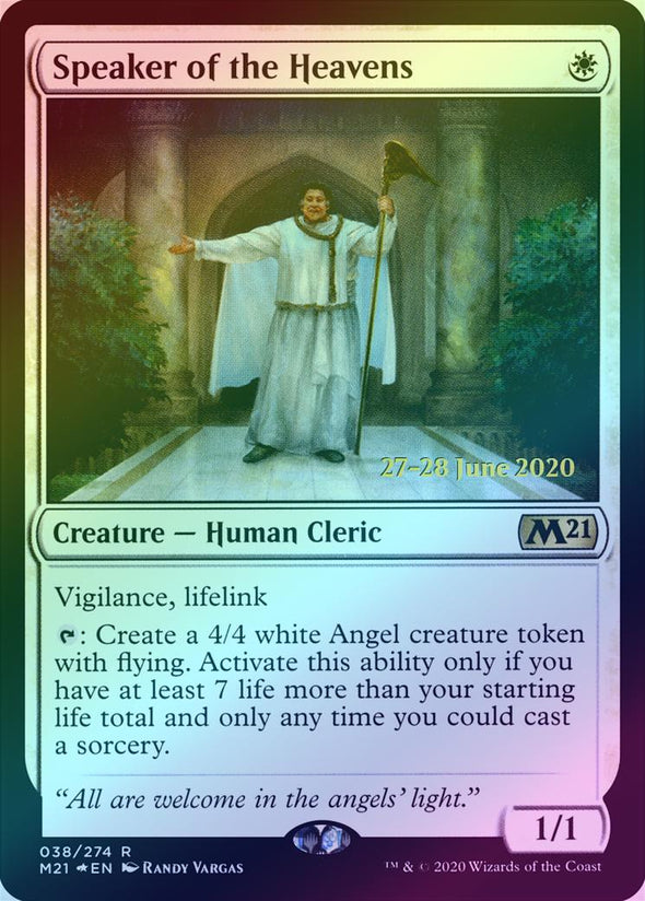 Speaker of the Heavens - Prerelease Promo (Foil) (PM21)