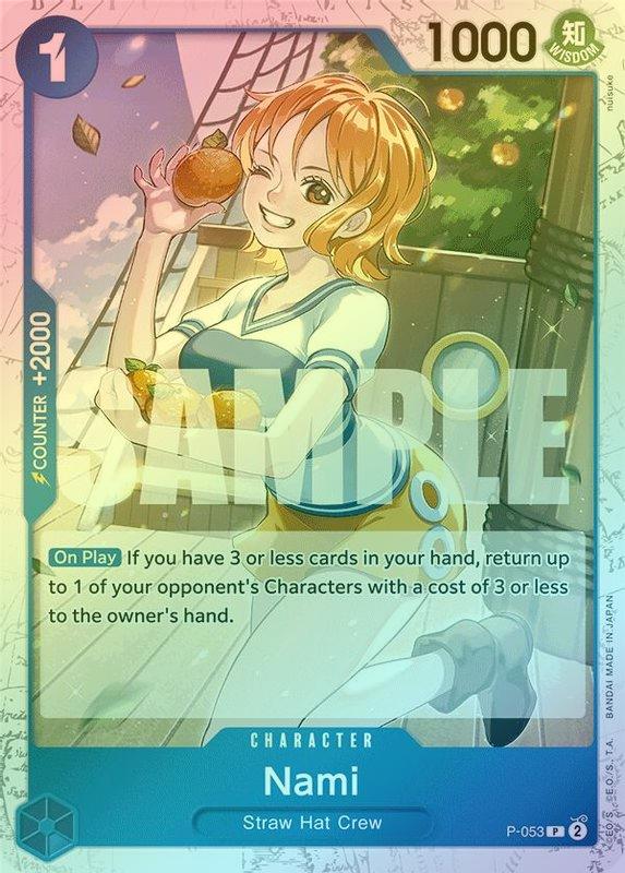 Nami (Jolly Roger Foil) - P-053 - Promo