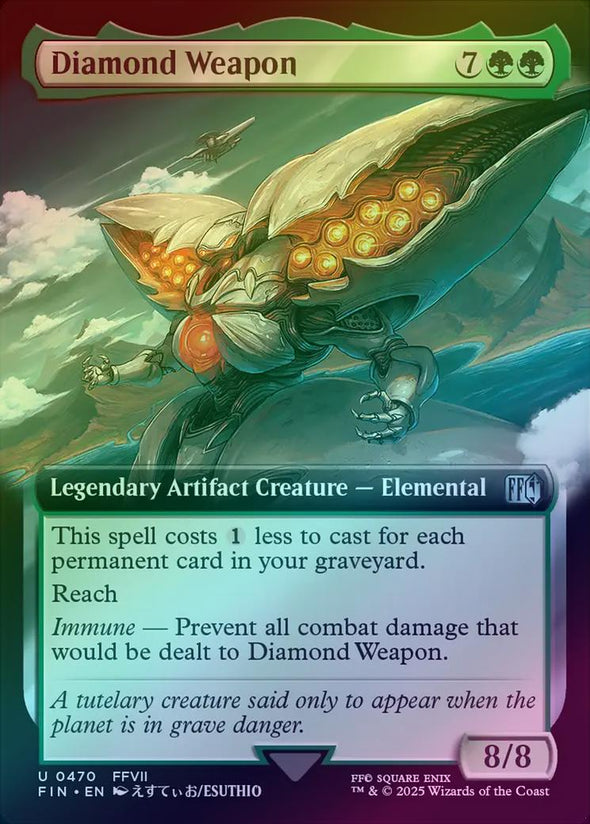 Diamond Weapon - Extended Art (Foil) (FIN)