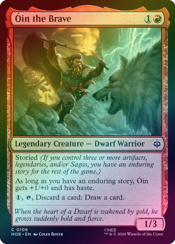 Óin the Brave (Foil) (HOB) (Pre-Order)