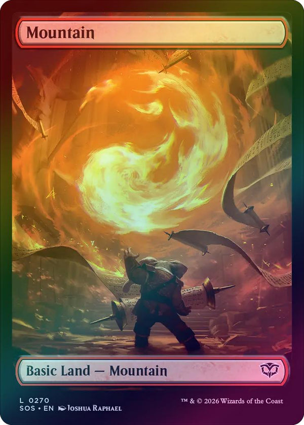 Mountain - Spellcraft Showcase (270) (Foil) (SOS)