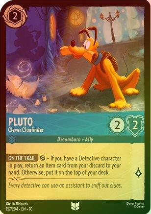 Pluto (Clever Cluefinder) - 157/204 - Uncommon (Foil)