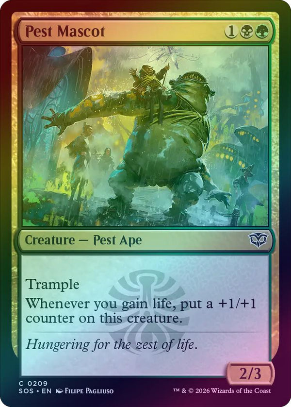 Pest Mascot (Foil) (SOS)