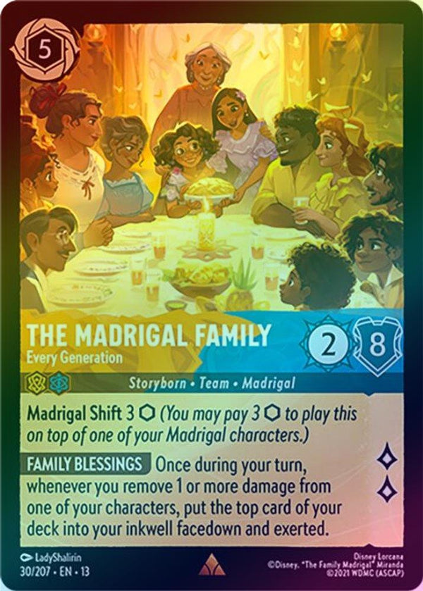 The Madrigal Family (Every Generation) - 30/207 - Rare (Foil)