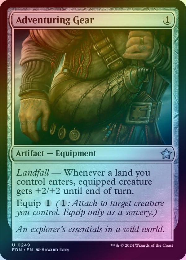 Adventuring Gear (Foil) (FDN)