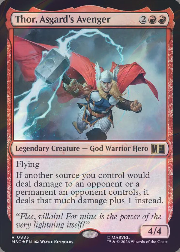 Thor, Asgard's Avenger (Surge Foil) (MSC)