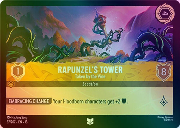 Rapunzel's Tower - 37/207 - Uncommon (Foil)