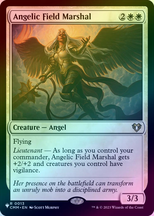 Angelic Field Marshal - CMM Reprint (Foil) (PLST)
