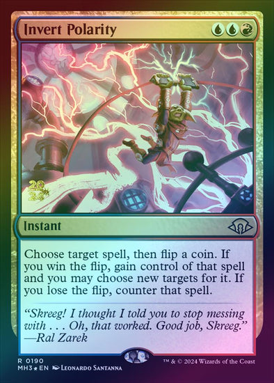 Invert Polarity - Prerelease Promo (Foil) (PMH3)