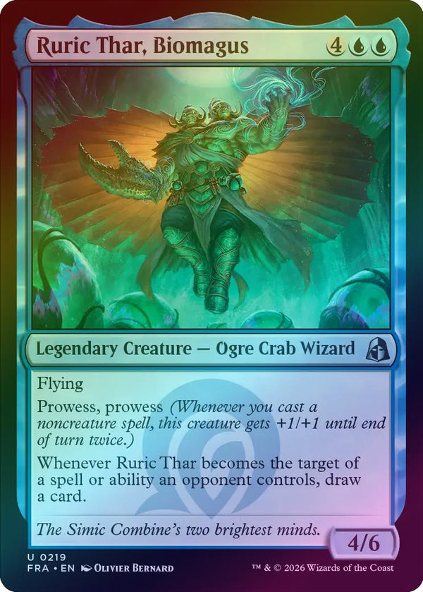 Ruric Thar, Biomagus (Foil) (FRA)