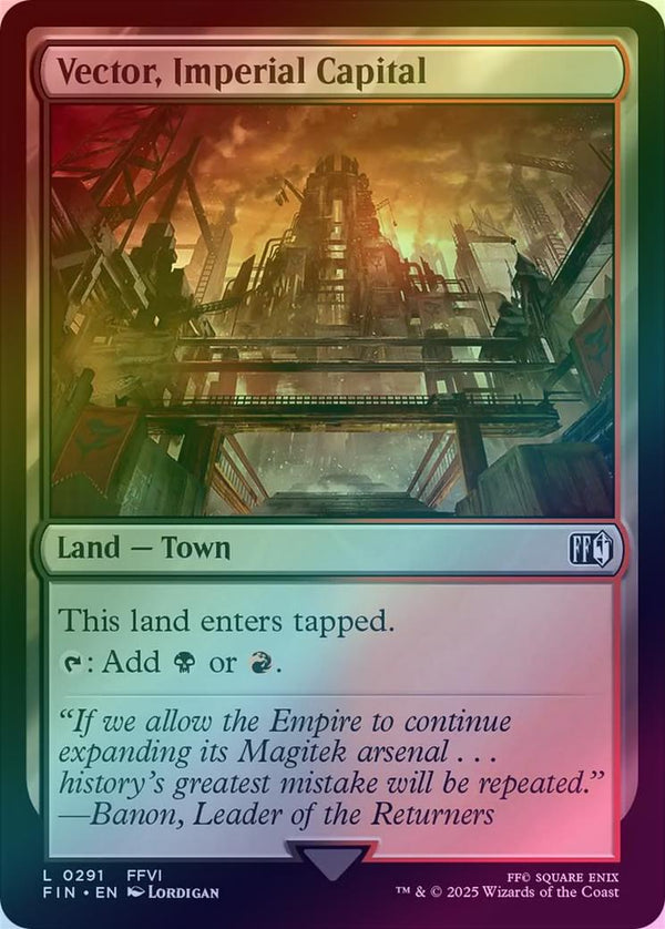 Vector, Imperial Capital (Foil) (FIN)