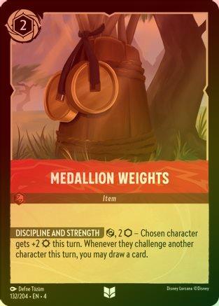 Medallion Weights - 132/204 - Uncommon (Foil)