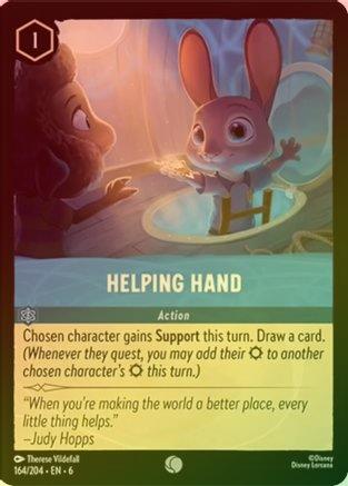 Helping Hand - 164/204 - Common (Foil)