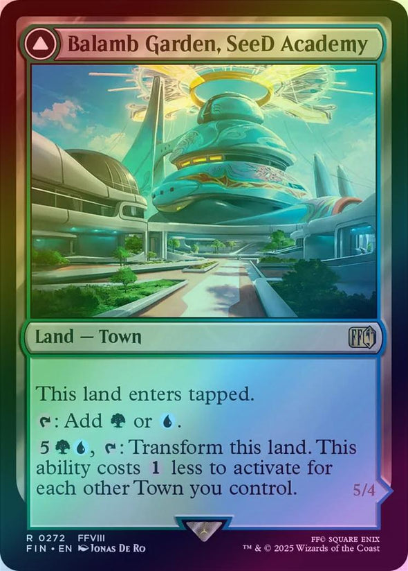 Balamb Garden, SeeD Academy // Balamb Garden, Airborne (Foil) (FIN)