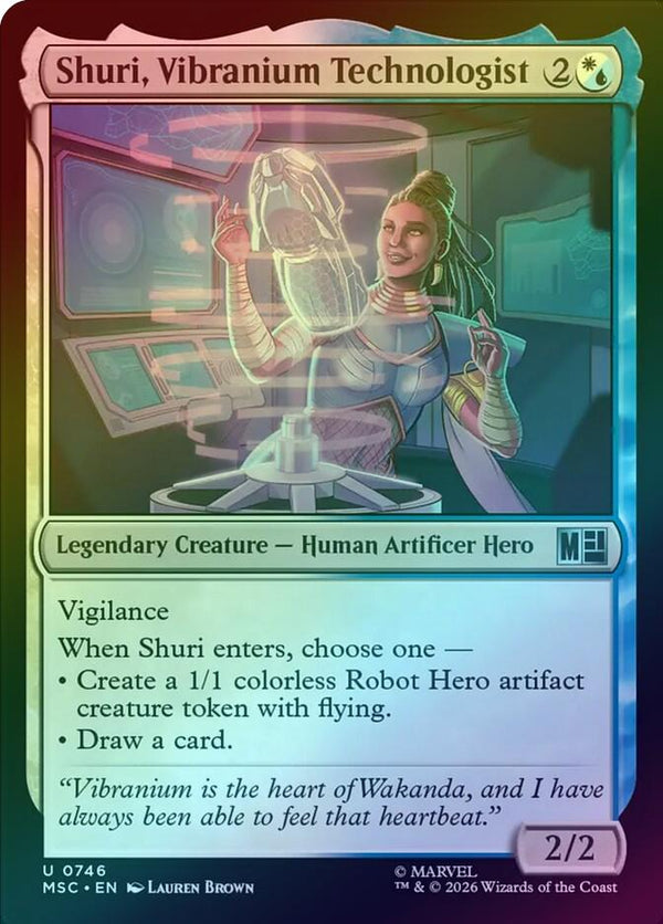 Shuri, Vibranium Technologist (Foil) (MSC)