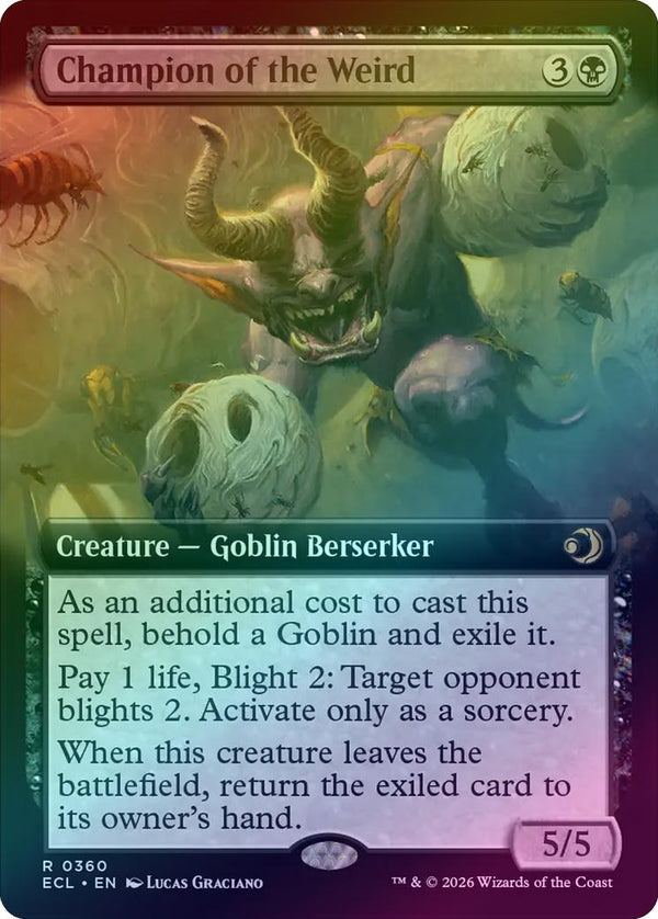 Champion of the Weird - Extended Art (Foil) (ECL)
