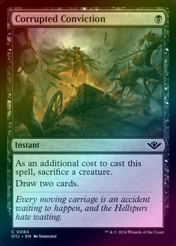 Corrupted Conviction (Foil) (OTJ)