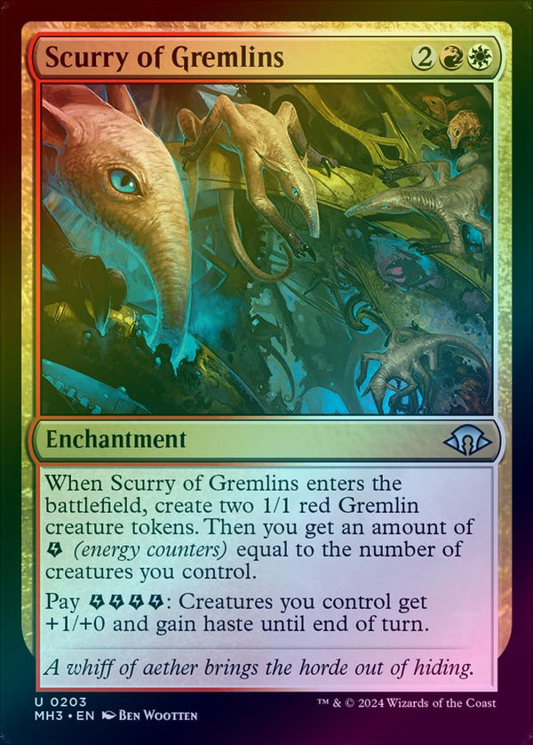 Scurry of Gremlins (Foil) (MH3)