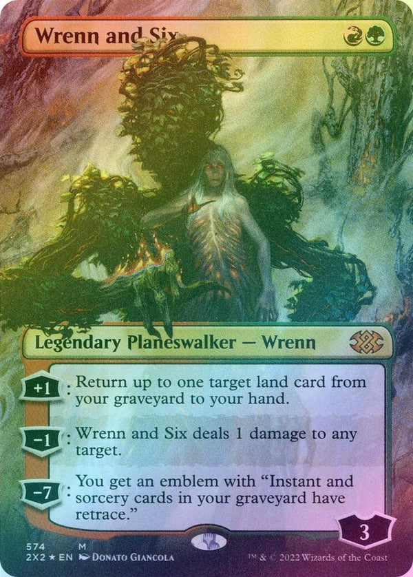 Wrenn and Six - Borderless (2X2) (Textured Foil)