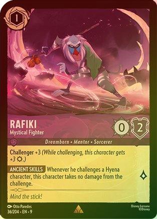 Rafiki (Mystical Fighter) (Fabled Reprint) - 36/204 - Rare (Foil)