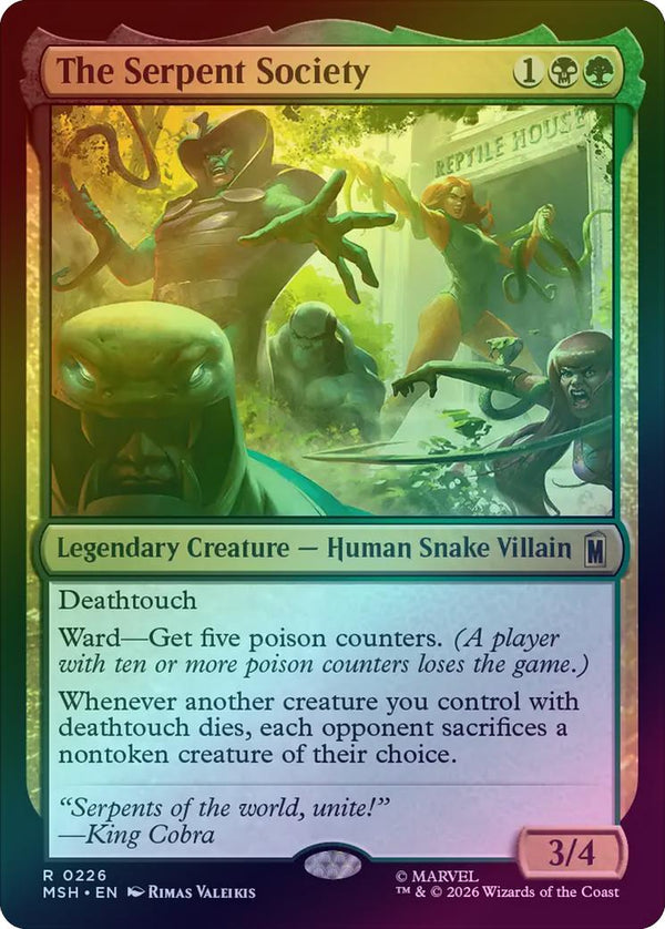 The Serpent Society (Foil) (MSH) (Pre-Order)