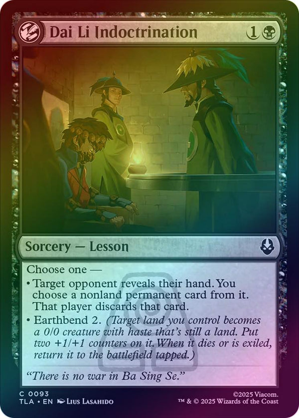 Dai Li Indoctrination (Foil) (TLA)