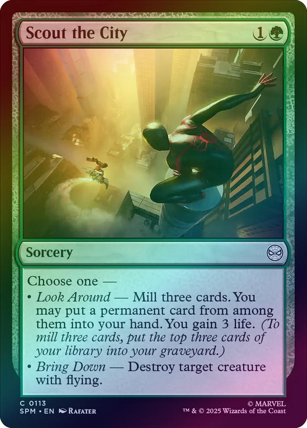 Scout the City (Foil) (SPM)