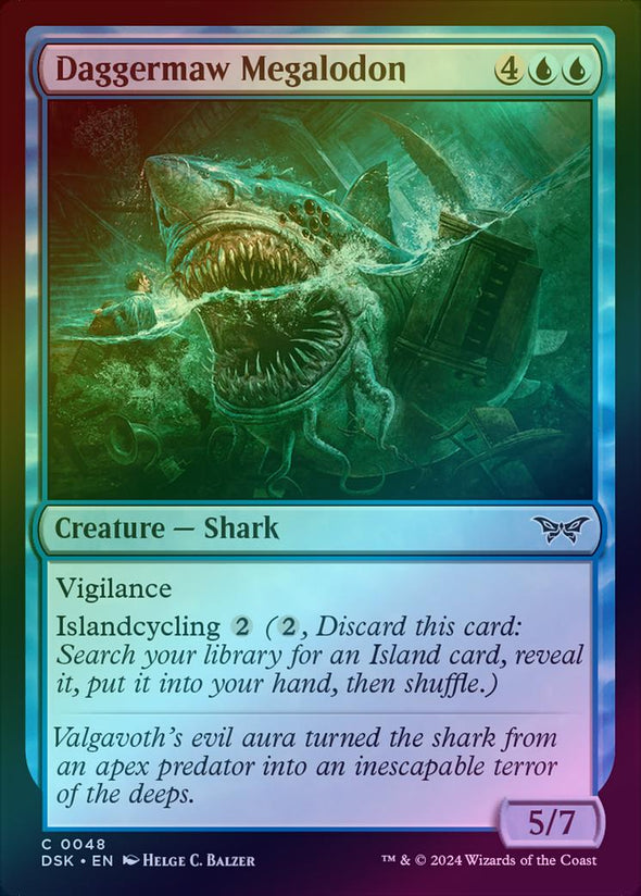 Daggermaw Megalodon (Foil) (DSK)