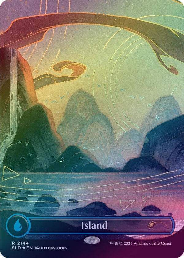 Island (2144) - Chaos Vault: Dandân (Foil) (SLD)