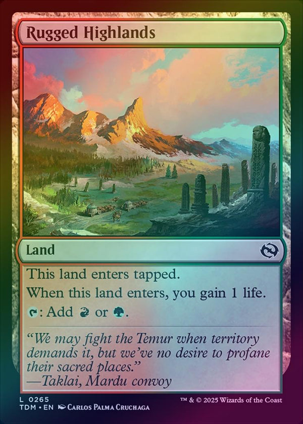 Rugged Highlands (Foil) (TDM)