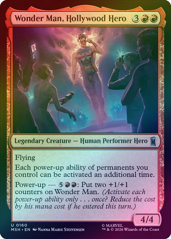 Wonder Man, Hollywood Hero (Foil) (MSH) (Pre-Order)