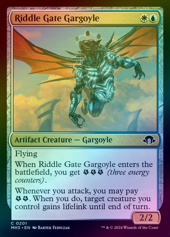 Riddle Gate Gargoyle (Foil) (MH3)