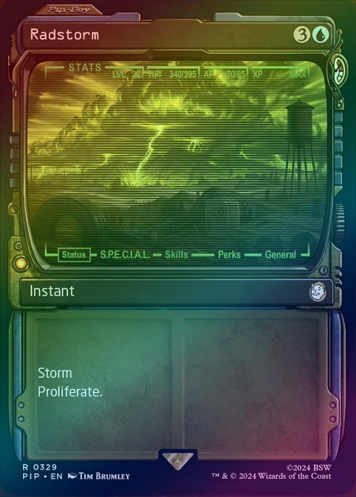 401 Games Canada - Radstorm - Pip-Boy Showcase (Foil) (PIP)