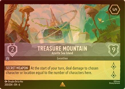 Treasure Mountain (Azurite Sea Island) - 203/204 - Rare (Foil)