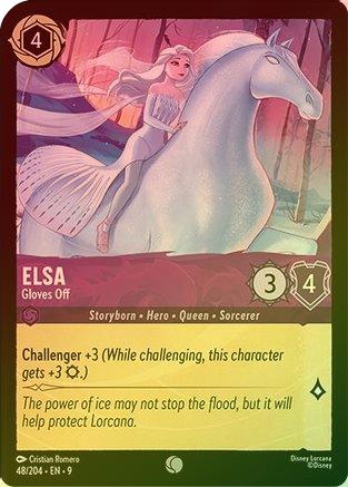 Elsa (Gloves Off) (Fabled Reprint) - 48/204 - Common (Foil)