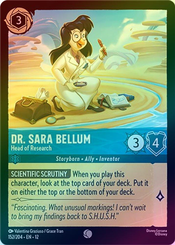 Dr. Sara Bellum (Head of Research) - 152/204 - Common (Foil)