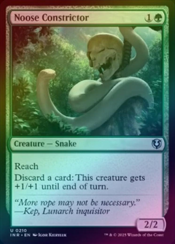 Noose Constrictor (Foil) (INR)
