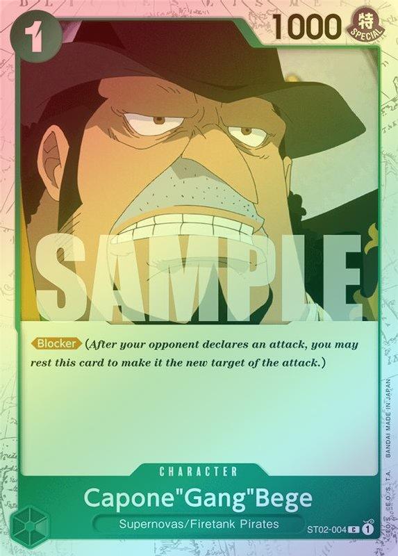 Capone"Gang"Bege (Jolly Roger Foil) - ST02-004 - Common