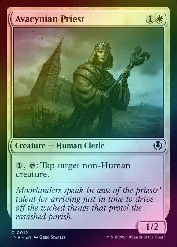Avacynian Priest (Foil) (INR)